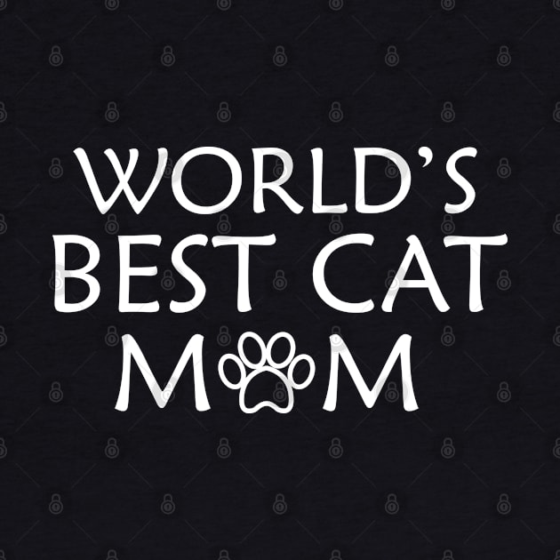 Cat Mom - World's best cat mom by KC Happy Shop